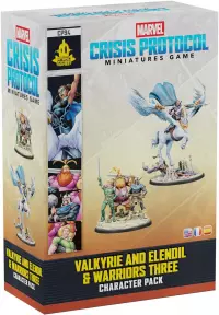 Ilustracja produktu Marvel: Crisis Protocol - Valkyrie and Elendil & Warriors Three - Character Pack